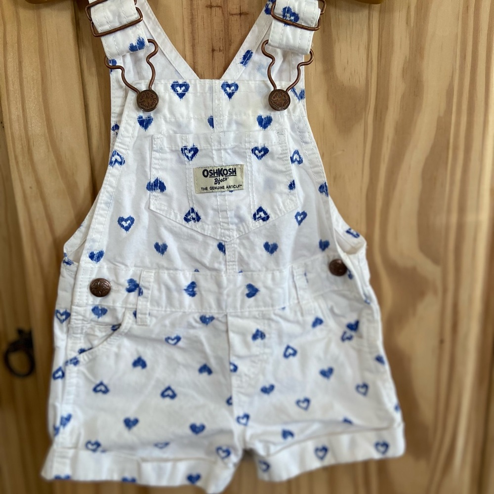 Oshkosh heart overalls